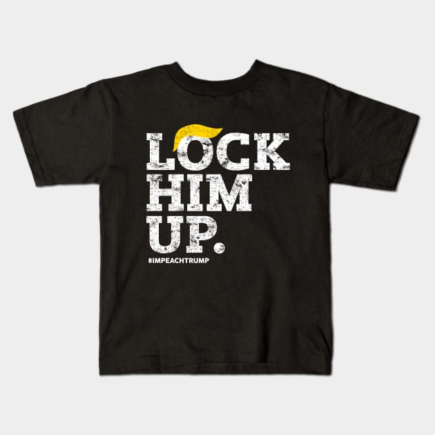 Lock Him Up! Kids T-Shirt by Jamrock Designs